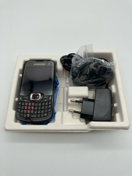Neuwertig – Samsung  Omnia Pro GT-B7330- Schwarz Smartphone windows, mit OVP