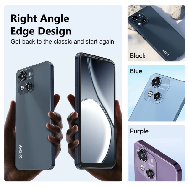 Lila entsperrt Android Smartphone Octa Core 2 SIM XGODY Smartphone günstig x18
