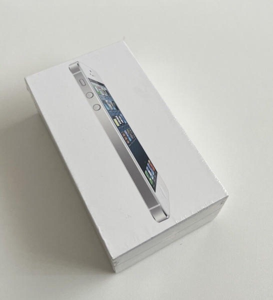 Neu alter Lagerbestand Apple iPhone 5 16GB 6. Generation – weiß – seltene Sammler 2012
