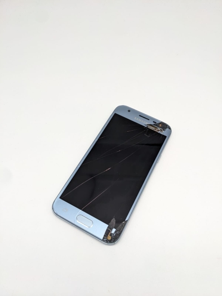 Samsung Galaxy J3 2017 SM-J330F/DS Blau Smartphone | LÄDT/STARTET NICHT