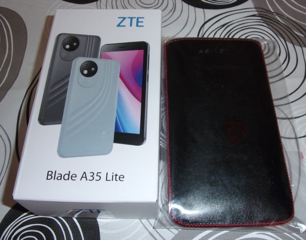 SMARTPHONE ZTE BLADE A35 LITE GREY – NEU und OVP