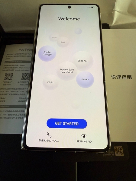 Huawei Mate X6 rot Dual SIM 12GB/512GB entsperrt Smartphone