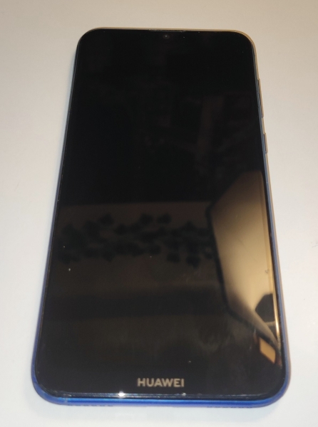 Huawei Y7 (2019) DUB-LX1 – Coral Blue (Single SIM) Handy Smartphone – gemauert