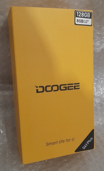 Doogee S41 Plus Android Rugged Smartphone 128GB Speicher, 8GB RAM – Schwarz
