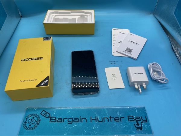 Doogee N50 Pro 20GB + 256GB/1TB TF, Android 13 Smartphone schwarz