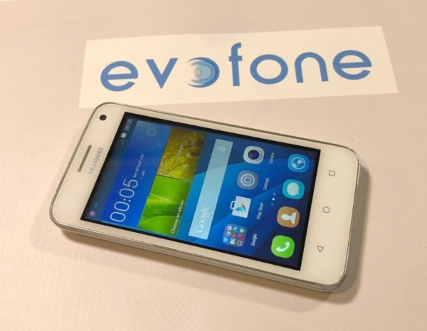 Huawei Ascend Y360 Smartphone, weiß, vollständig getestet, SIM-frei – entsperrt – 3G