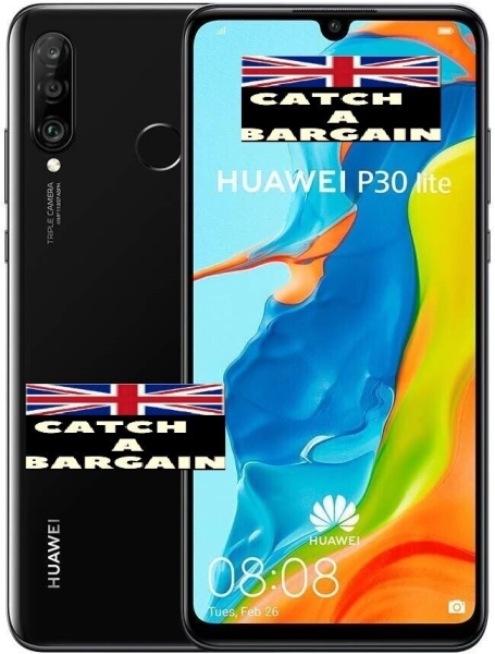 Huawei P30 Lite 128GB+4GB 6,15″“ FHD Dewdrop Display Android Smartphone (E50)