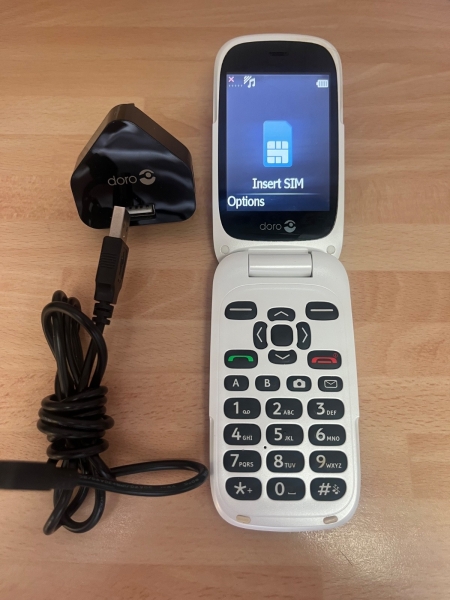 Doro PhoneEasy 6520 entsperrtes Smartphone VOLL FUNKTIONSFÄHIG ENTSPERRT