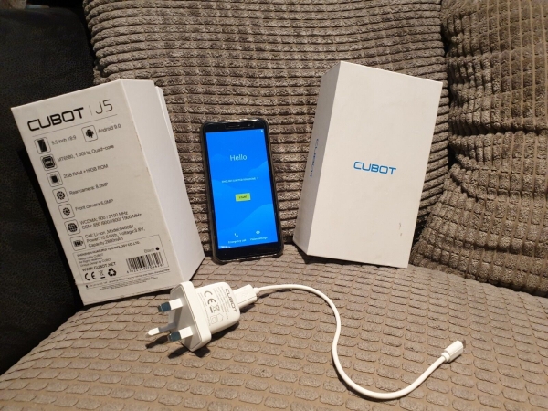 Cubot J5, 5,5 Zoll 18:9 2GB 16GB Android Smartphone Quad-Core Dual Cam OVP, C
