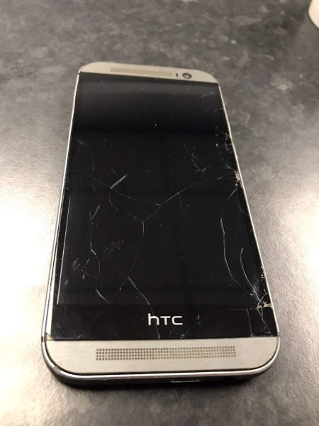 HTC One M8 – 16GB – Gunmetal Gray (entsperrt) – Ersatzteile oder Reparaturen