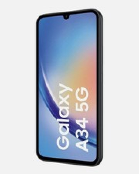 Samsung Galaxy A34 128GB 5G Handy – Awesome Black