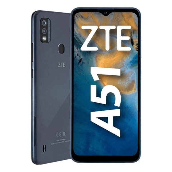 ZTE Blade A51 4G, grau 32GB Dual Sim entsperrt brandneu Smartphone Android