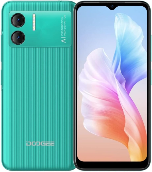 DOOGEE X98 PRO SIM FREE SMARTPHONE – 4GB+64GB, 6,52″ HD+ DISPLAY, SMARAGDGRÜN