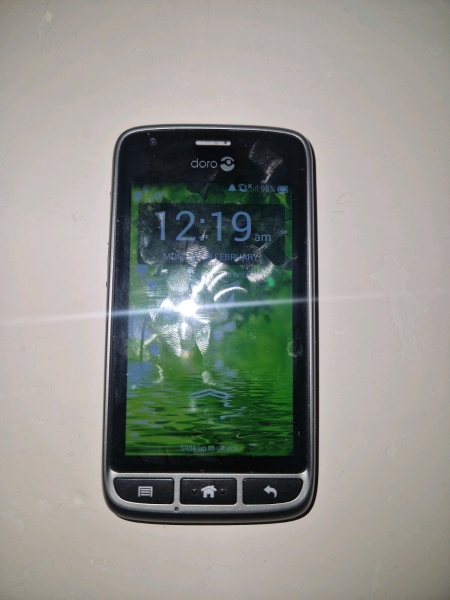 Doro Liberto 820 Mini Smartphone entsperrt, grau