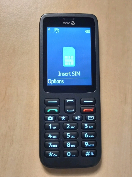 Doro PhoneEasy 5516 grau Tesco Handy Smartphone