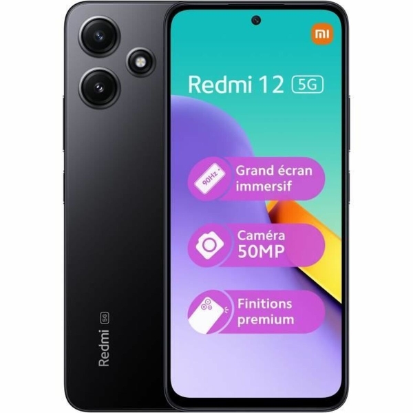 Smartphone Xiaomi REDMI 12 5G 4-128 BK 6,8″ 4 GB RAM 128 GB Schwarz