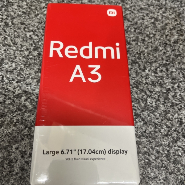 brandneues Xiaomi Redmi A3 Midnight Black Smartphone 64gb/3gb Dual Sim