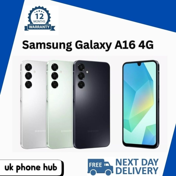 Samsung Galaxy A16 4G 128GB entsperrt Smartphone Dual Sim – nagelneu versiegelt
