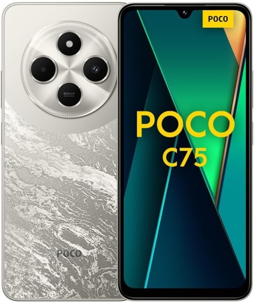 Xiaomi POCO C75 4G Gold 128GB 6GB RAM 6,88″ Dual SIM (entsperrt) Smartphone
