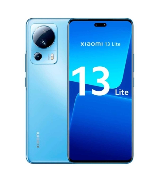 Xiaomi 13 Lite 128GB 8GB Android entsperrt SIM 5G hellblau Handy Smartphone