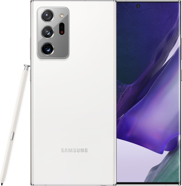 SAMSUNG Galaxy Note20 Ultra 5G 256GB Mystic Weiß – Hervorragend – Smartphone
