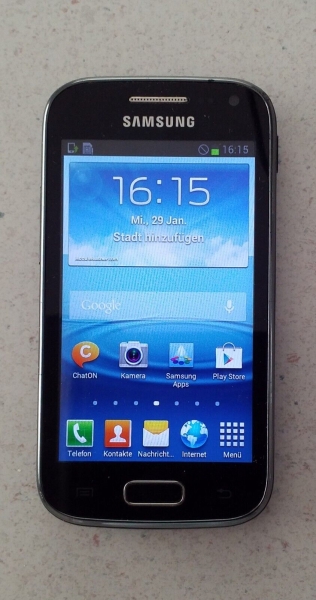Samsung  Galaxy Ace 2 GT-I8160 – 2,150MB – Onyx Black (Ohne Simlock) Smartphone
