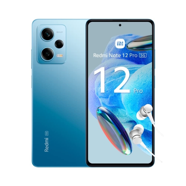 Xiaomi Redmi Note 12Pro 5G Sky Blue 128GB 6,67″ 50MP Dual SIM Android Smartphone