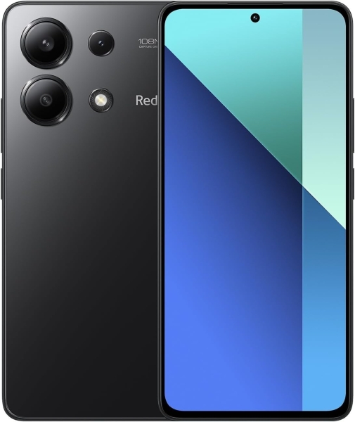 Xiaomi Redmi Note 13 schwarz – Smartphone 8+256GB, Snapdragon 685, 6nm UK Version