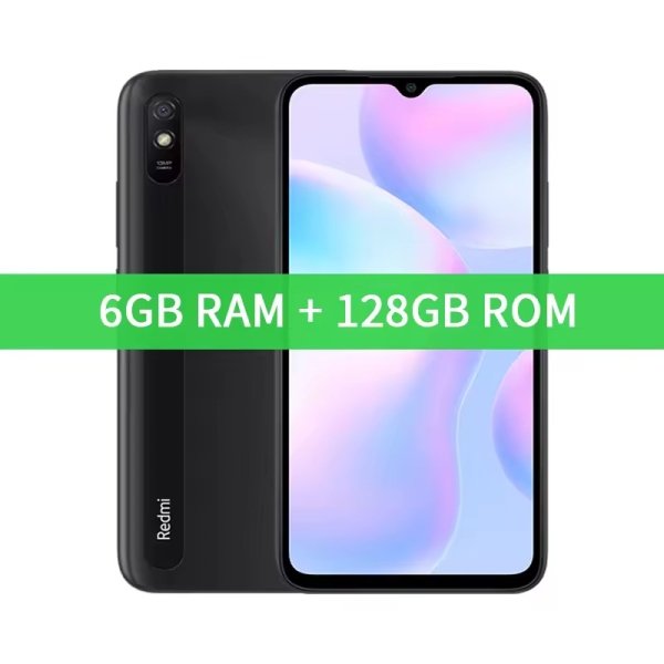 Smartphone Xiaomi Redmi 9A, Rom 128GB, 5000mAh, 6,53 Zoll, Octa Core 13MP