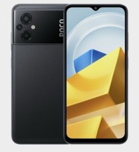 Xiaomi Poco M5 Smartphone – 128GB Speicher 6GB RAM Schwarz Brandneu Versiegelt