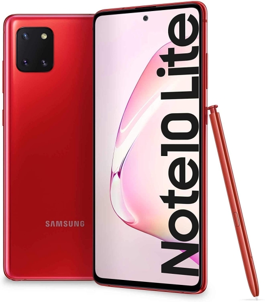 SAMSUNG Galaxy Note10 Lite 128GB Aura Red – Sehr Gut – Smartphone