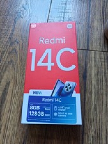 Xiaomi Redmi 14C Midnight Black 4G Smartphone 4+128GB NEU