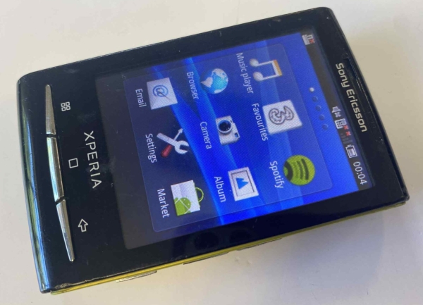Sony Ericsson Xperia X10 mini E10i – Handy (entsperrt) Android 2.1 grün