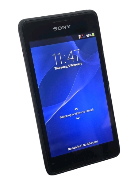 Sony Xperia E1 D2005 Smartphone – funktionsfähig – IMEI & Modell – Beschreibung lesen