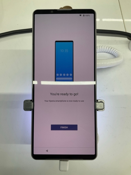 Sony Xperia 1 V 256GB 5G Platin-Silber Smartphone 5#1907418