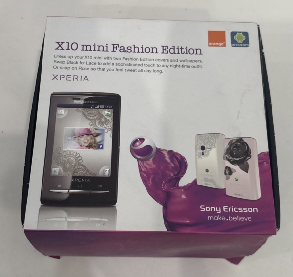 NrMint Boxed (ORANGE Network) Sony Ericsson XPERIA X10 Mini Smartphone + Kopfhörer