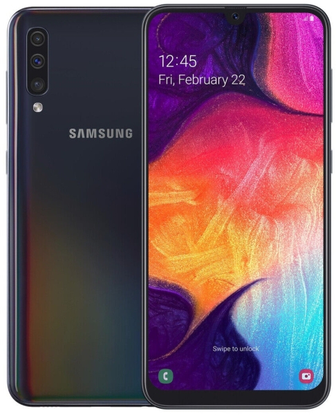 Samsung Galaxy A50 DualSim 128GB LTE Handy Android Smartphone 6,4″ 25MP schwarz