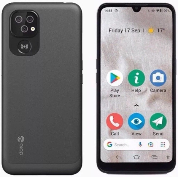 Doro 8100 4G Smartphone für Senioren / 6,1″ Display / entsperrt