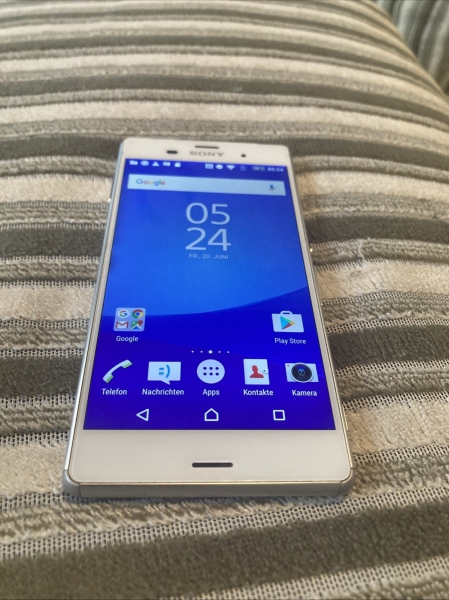 Sony Xperia Z3 D6603 16GB Weiß (Ohne Simlock) Smartphone