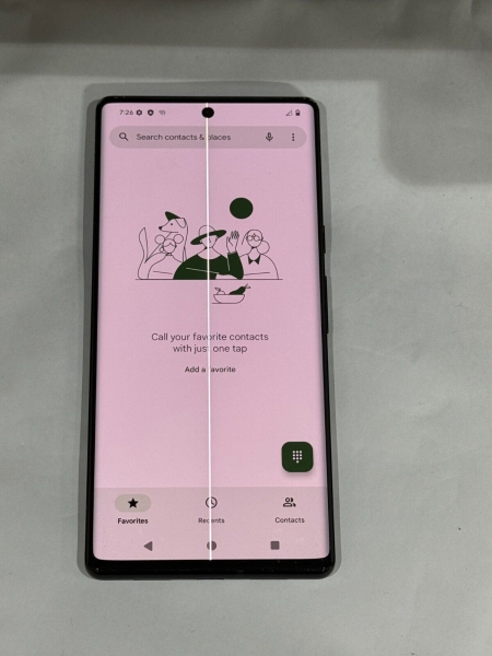Google Pixel 6 Pro – 128 GB – Smartphone Stormy Black (entsperrt) – Line