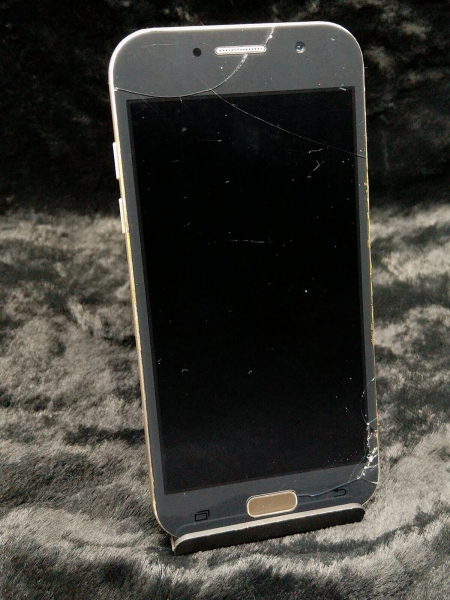 Samsung Galaxy A5 SM-A520F schwarz gold Smartphone