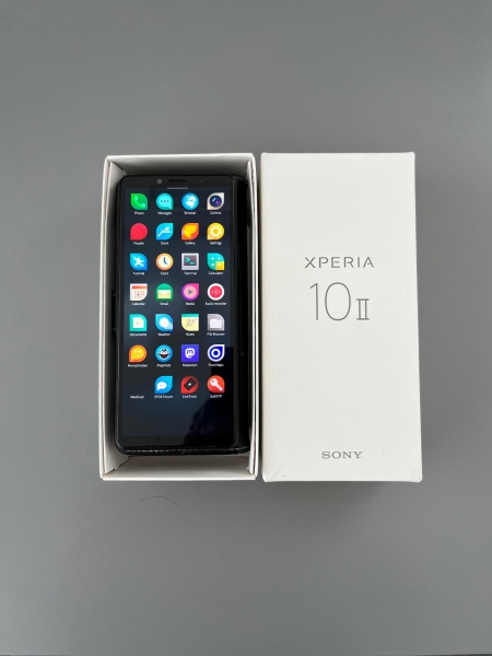 Sony Xperia 10 II | Sailfish OS v5 | Neuwertig | Sicheres & Privat Smartphone entsperrt
