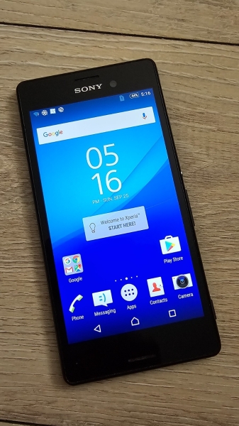 Sony Xperia M4 Aqua E2303 8GB schwarz entsperrt Smartphone schöner Zustand