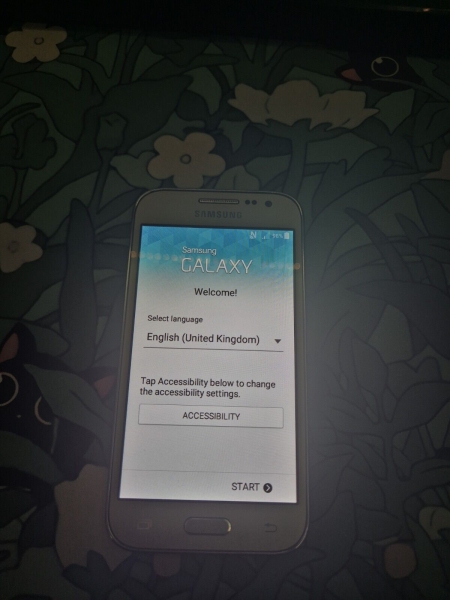 Samsung Galaxy Core Prime SM-G361F – 8GB – Weiß (Entsperrt) (Beschreibung lesen)