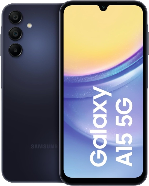 Samsung Galaxy A15 5G Smartphone Android-Handy Schnellladefunktion 128GB Schwarz