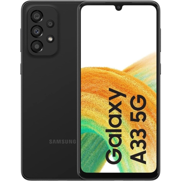 Samsung Galaxy A33 5G A336B/DS 128GB Black Android Smartphone