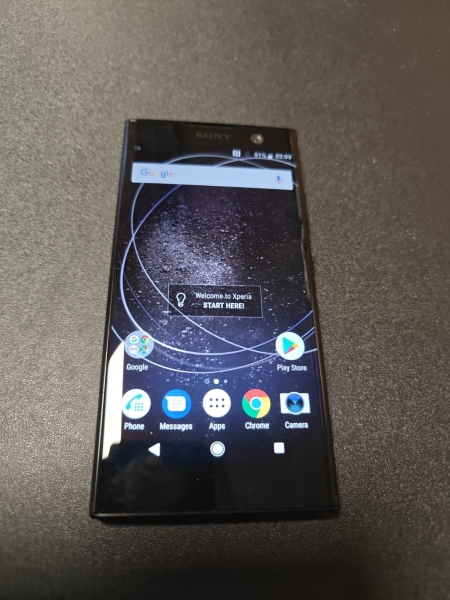 Sony Xperia XA2 – 32GB – Schwarz (Entsperrt) DEFEKTE ANTENNE (W20-C19)