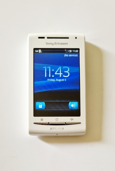 Sony Ericsson Xperia X8i E15i mini – schwarz (O2) Smartphone – sehr guter Zustand