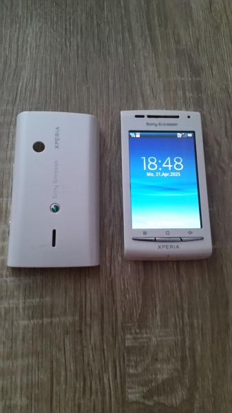 Smartphone Handy Sony Ericsson Xperia E15i  im weiss Look (ohne Simlock) E15 i