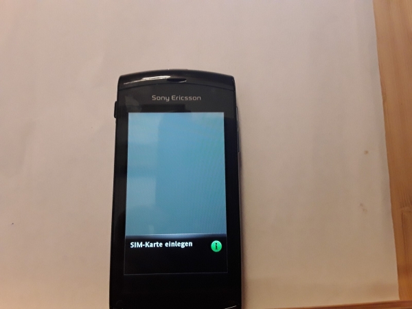 Handy Sony Ericsson Xperia U5i schwarz ( Ohne Simlock) Smartphone